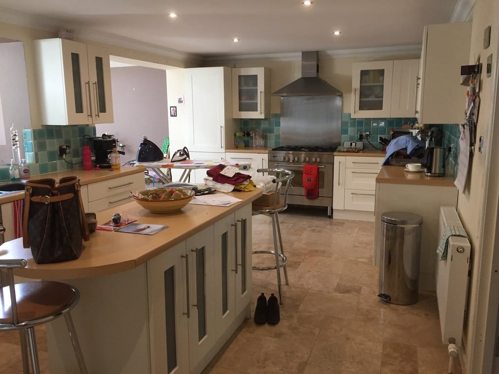 Kitchen renovation - before