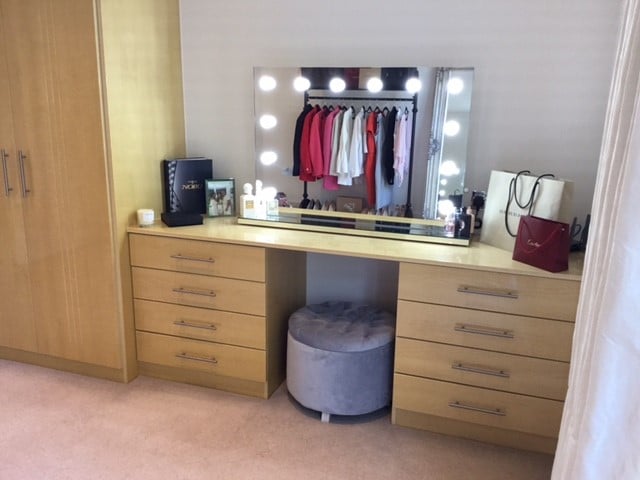 After - Dressing table